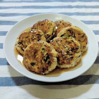 ひじき入り鶏と豆腐のハンバーグ